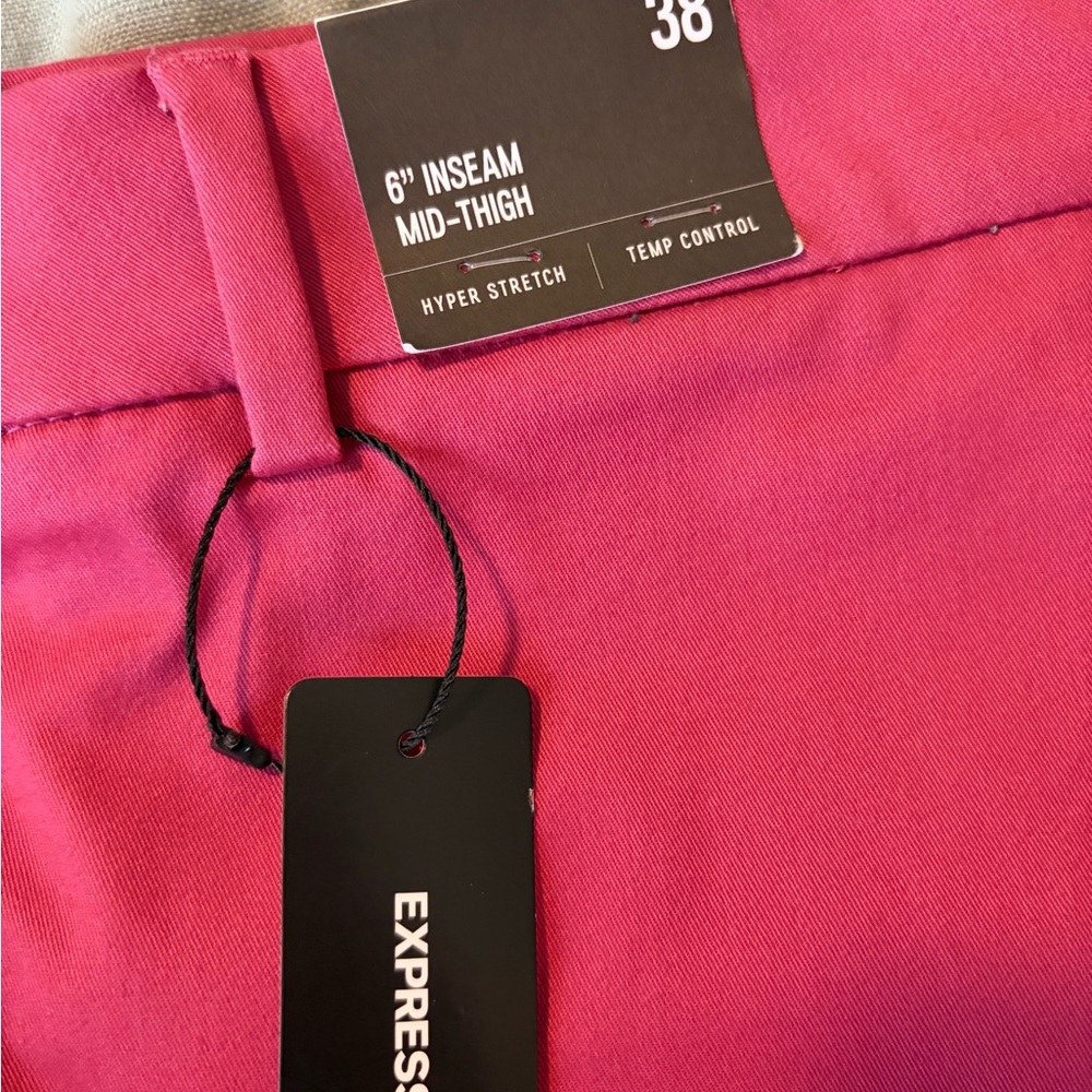 Express Bright Pink Mid-Thigh Shorts